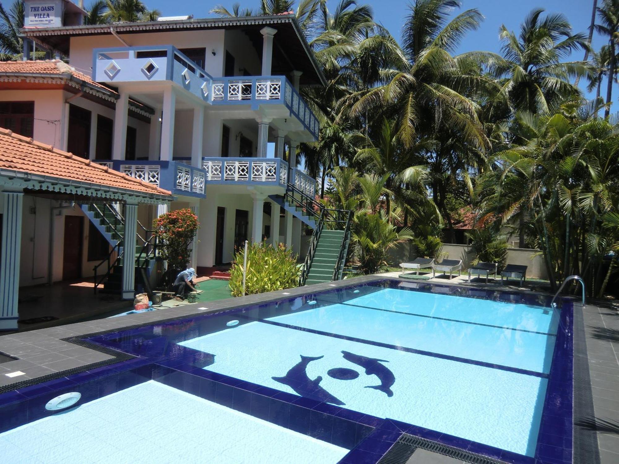 The Oasis Villa Hikkaduwa Eksteriør bilde