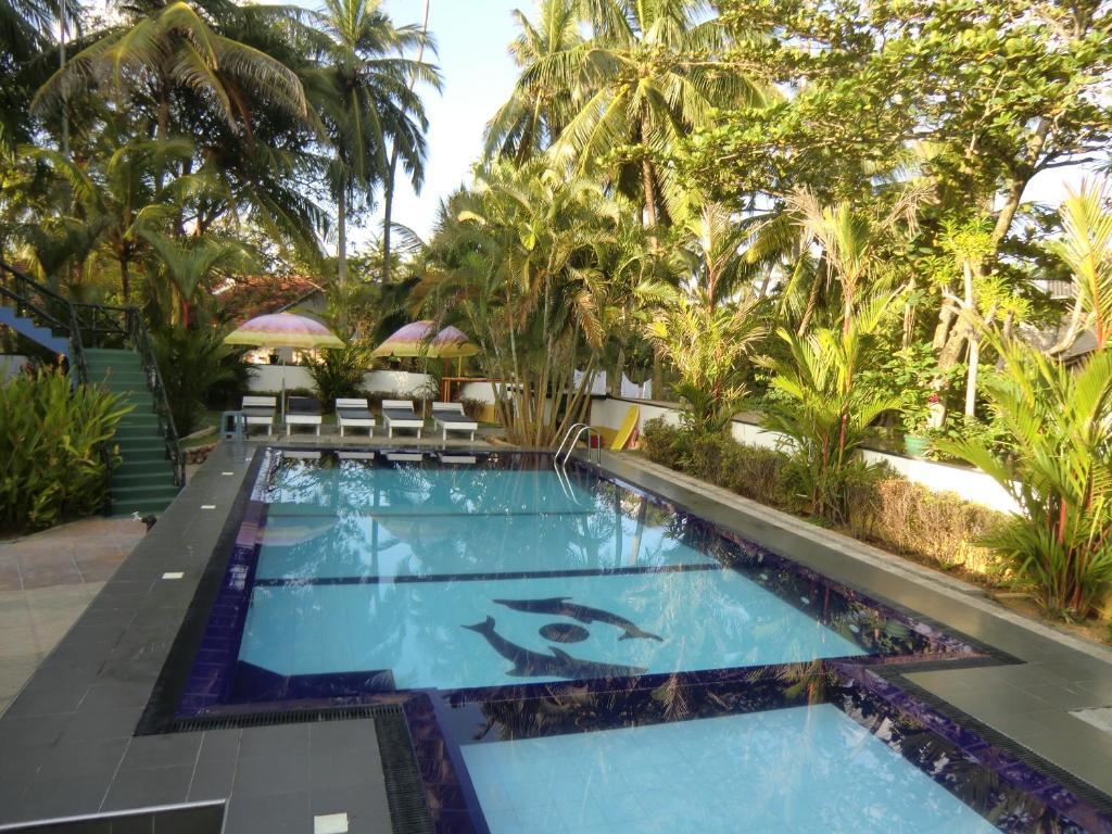 The Oasis Villa Hikkaduwa Eksteriør bilde